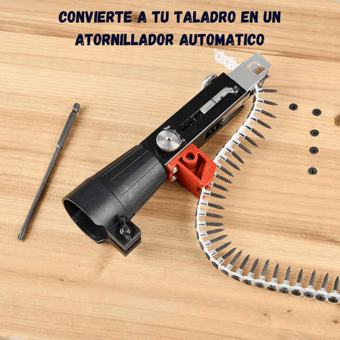 Adaptador de Atornillado Automático™ Para Taladro